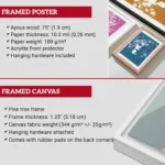 framed poster 500
