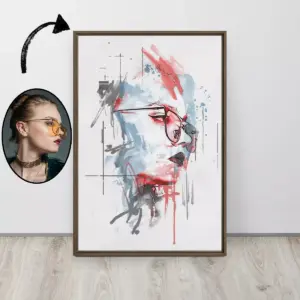 abstract canvas wall art
