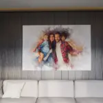 personalized watercolor painting