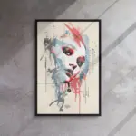 abstract watercolor painting