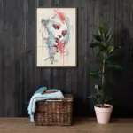 custom abstract watercolor painting