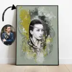 abstract watercolour art