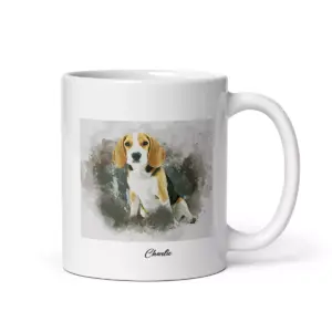 Custom White Glossy Mug